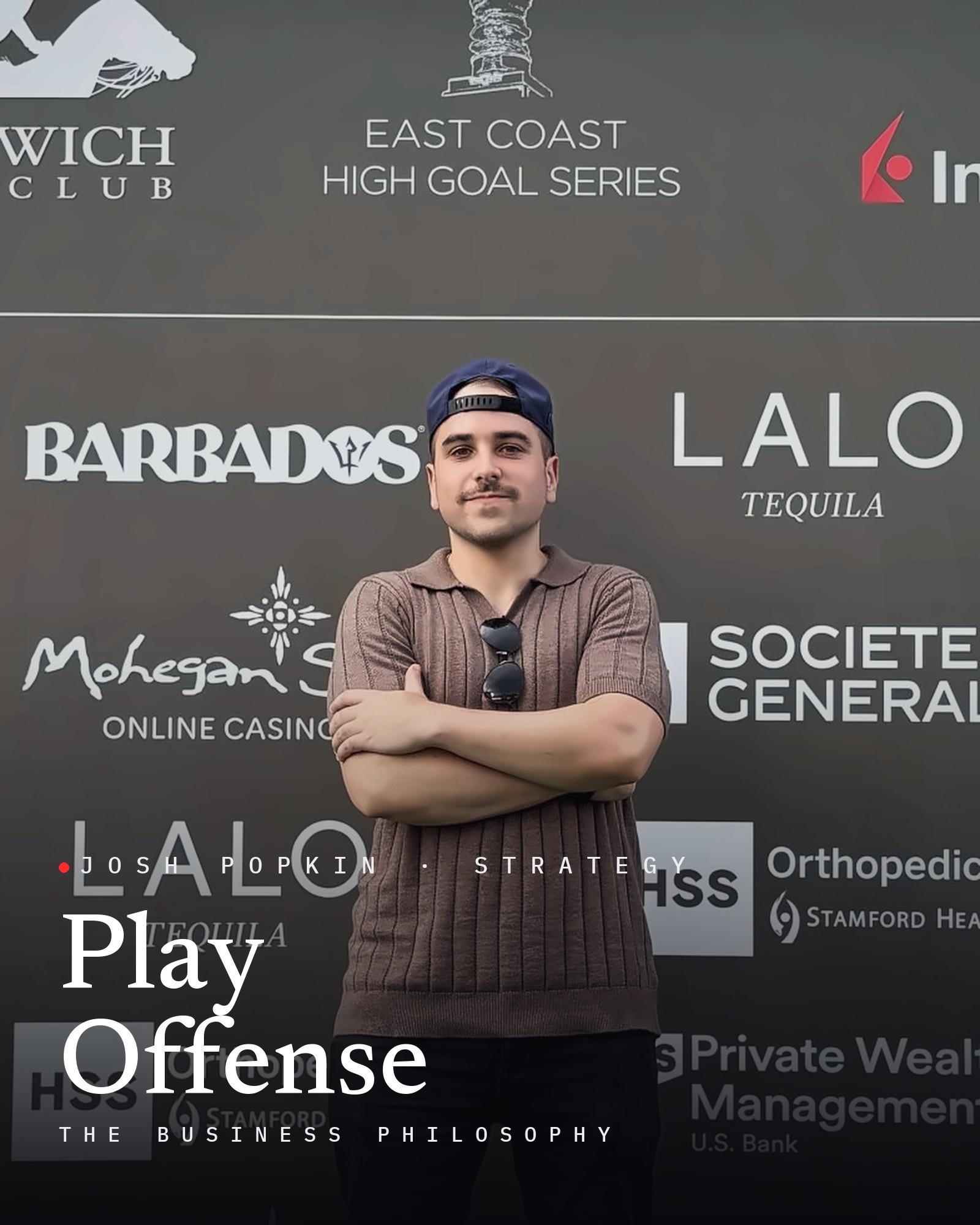 Josh Popkin, with the title Play Offense